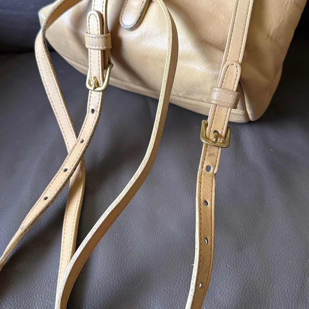 Vintage Coach Chamois Bantam Bag Style # 4152 Backpack Mini Bag - Picture 8 of 15